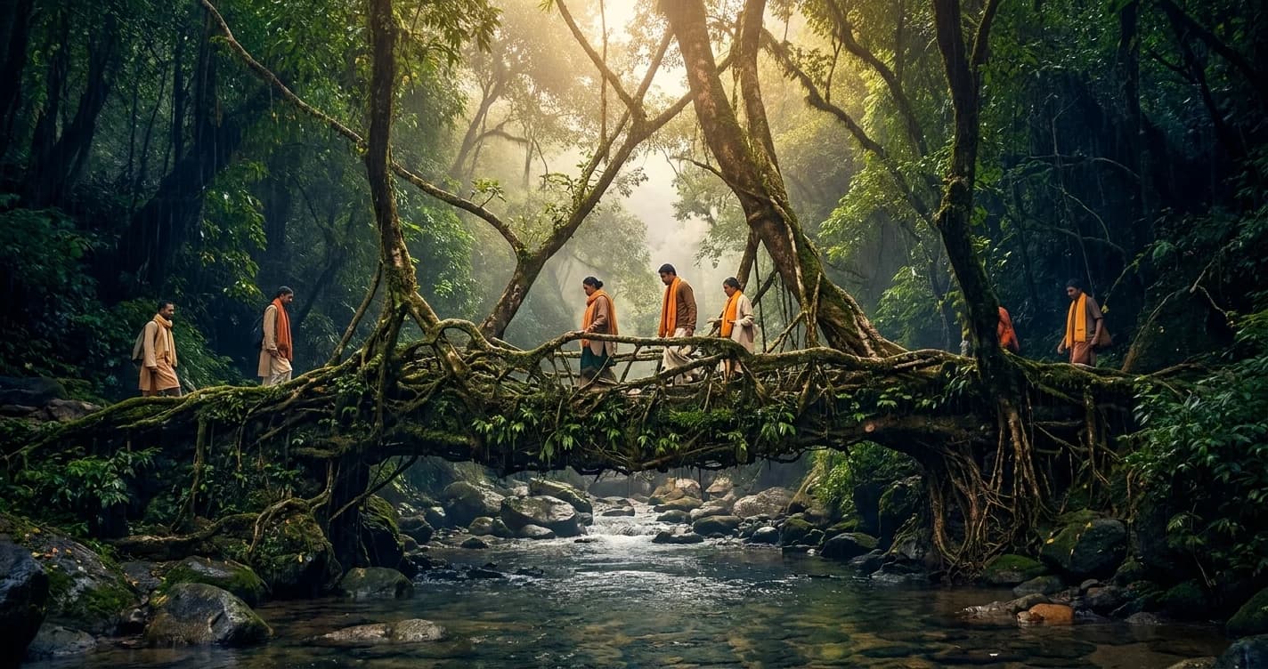Assam and Meghalaya